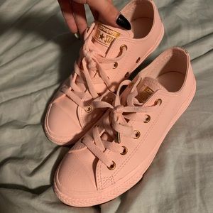 LIMITED EDITION converse rose gold allstar sneaker